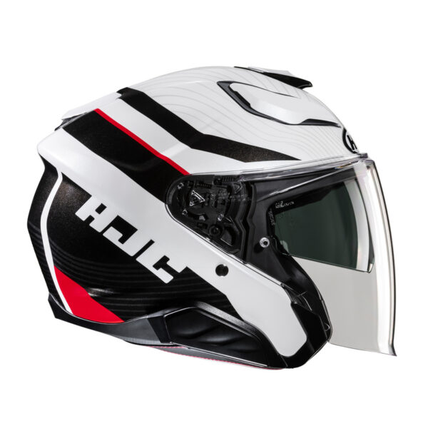 Kask HJC F31 NABY SILVER/WHITE - obrazek 5