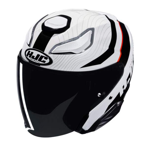 Kask HJC F31 NABY SILVER/WHITE - obrazek 6