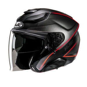 Kask HJC F31 LUDI BLACK/RED