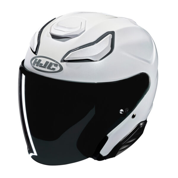 Kask HJC F31 SOLID PEARL WHITE