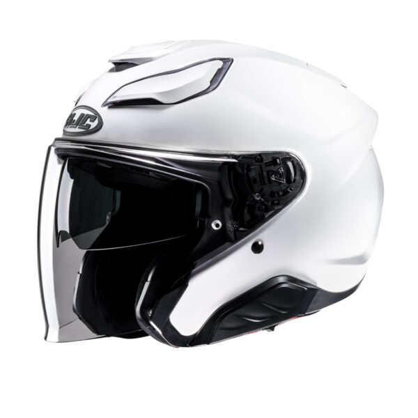 Kask HJC F31 SOLID PEARL WHITE - obrazek 2