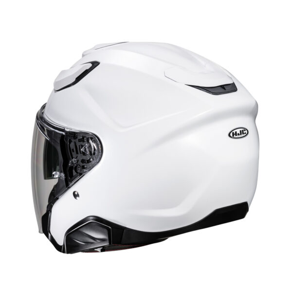 Kask HJC F31 SOLID PEARL WHITE - obrazek 4