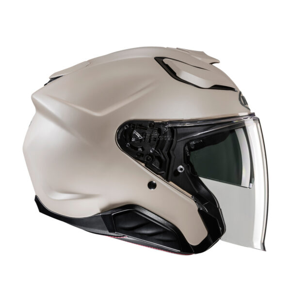 Kask HJC F31 SOLID SEMI FLAT SAND BEIGE - obrazek 2