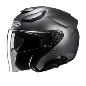 Kask HJC F31 SOLID SEMI FLAT TITANIUM