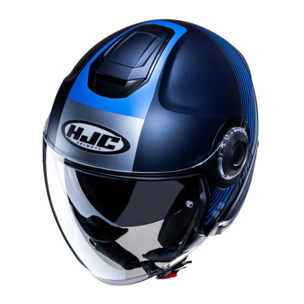 Kask HJC I40N DOVA BLUE/BLACK - obrazek 3