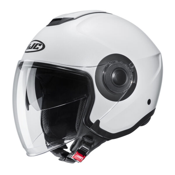 Kask HJC I40N SOLID SEMI FLAT PEARL WHITE
