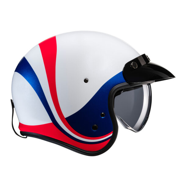 Kask HJC V31 EMGO WHITE/BLUE - obrazek 7