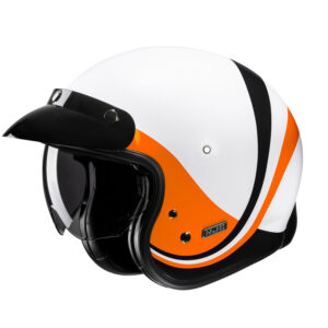 Kask HJC V31 EMGO WHITE/ORANGE