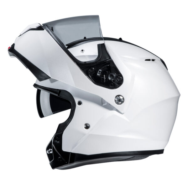 Kask HJC C91N SOLID PEARL WHITE - obrazek 4