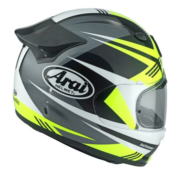 Kask ARAI QUANTIC MARK YELLOW - obrazek 2