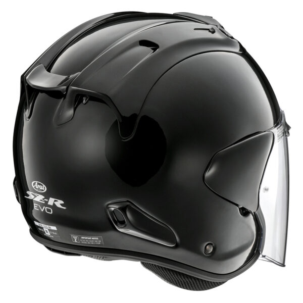 Kask ARAI SZ-R EVO DIAMOND BLACK - obrazek 2