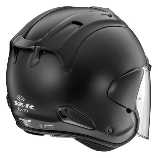 Kask ARAI SZ-R EVO FROST BLACK - obrazek 2