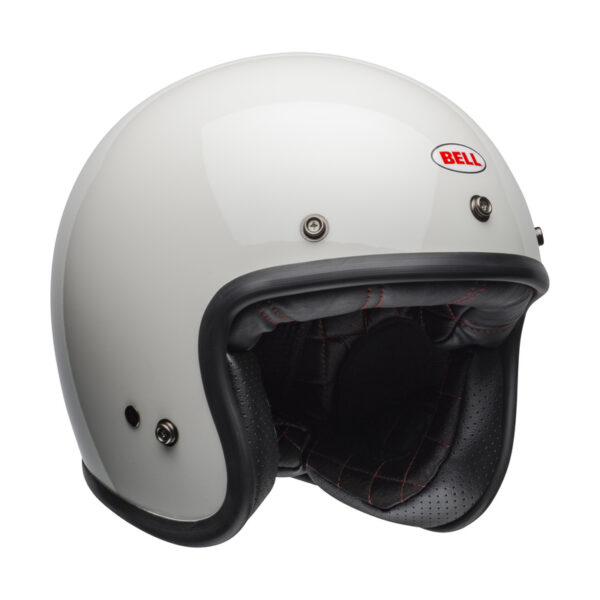 Kask BELL CUSTOM 500 ECE6 VINTAGE WHITE - obrazek 3