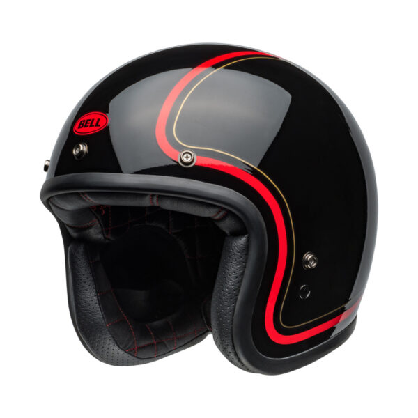 Kask BELL CUSTOM 500 ECE6 CHIEF BLACK - obrazek 4