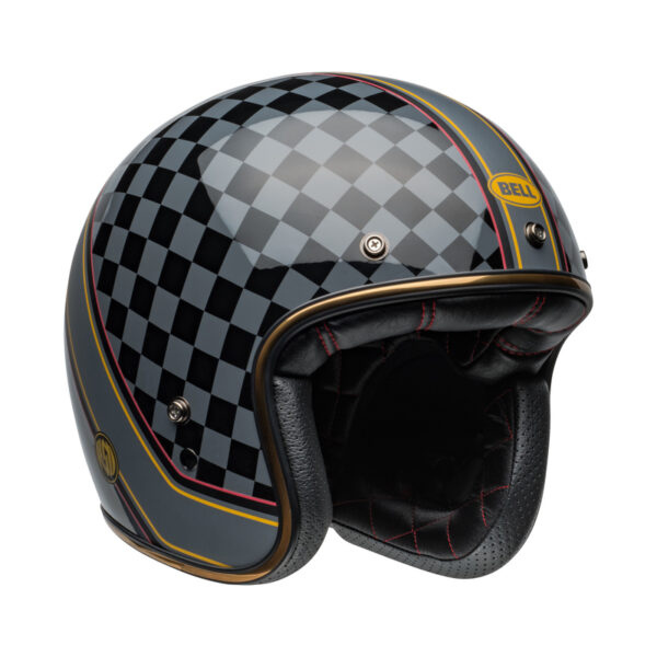 Kask BELL CUSTOM 500 ECE6 RSD WRKRS MATTE/GLOSS BLACK/GOLD - obrazek 3