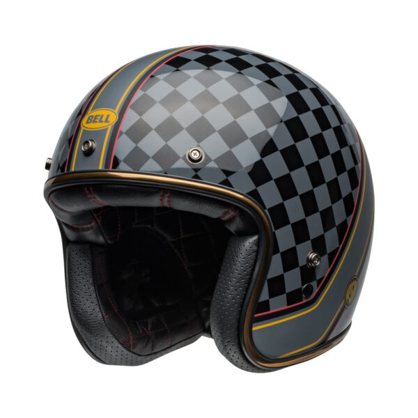 Kask BELL CUSTOM 500 ECE6 RSD WRKRS MATTE/GLOSS BLACK/GOLD - obrazek 4