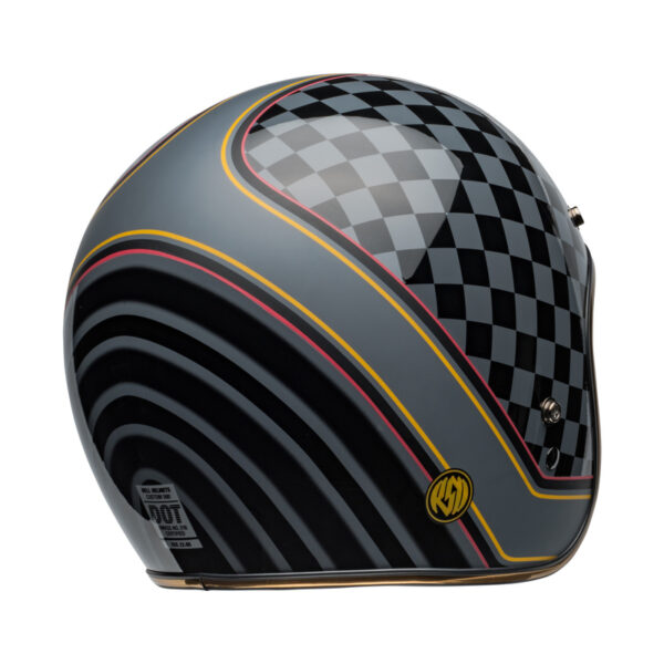 Kask BELL CUSTOM 500 ECE6 RSD WRKRS MATTE/GLOSS BLACK/GOLD - obrazek 6