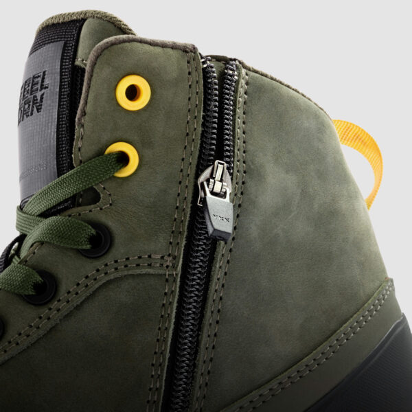 Buty skórzane REBELHORN SPIKE OLIVE - obrazek 5