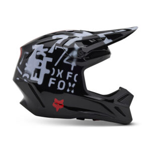 Kask FOX V3 SEVENTY4 BLACK