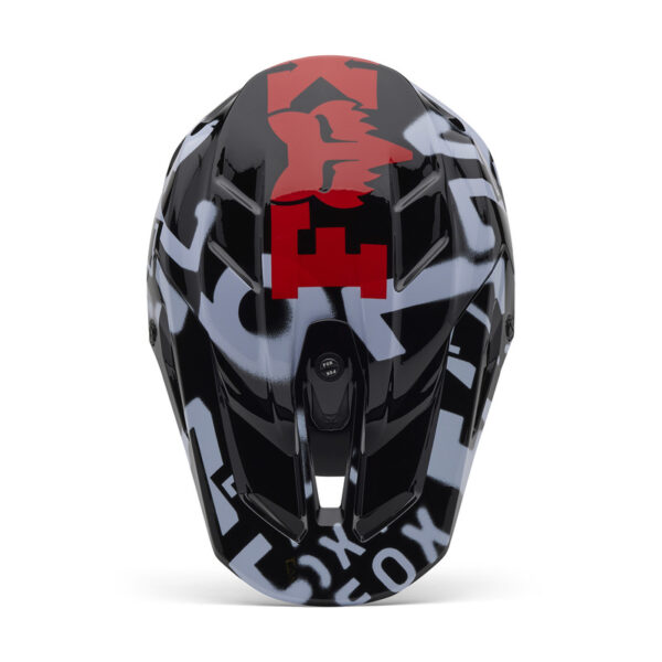 Kask FOX V3 SEVENTY4 BLACK - obrazek 6