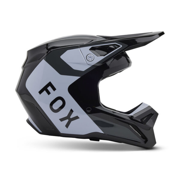 Kask FOX V1 LEAN BLACK