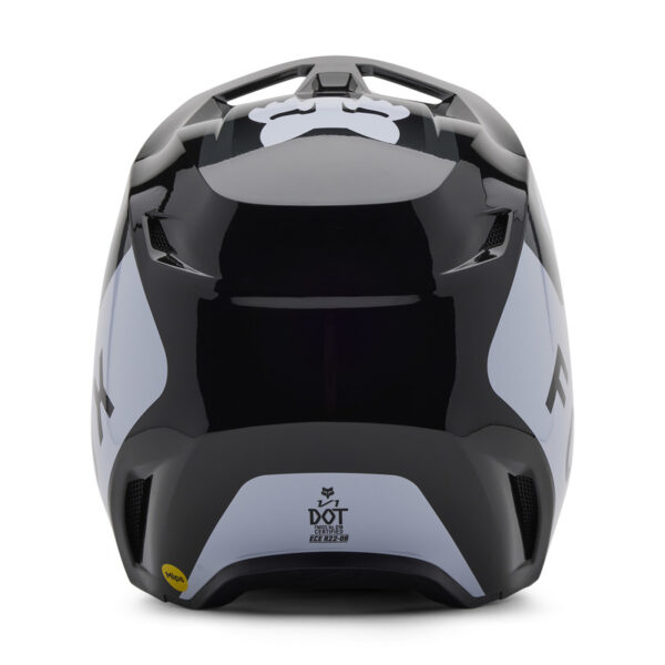 Kask FOX V1 LEAN BLACK - obrazek 3