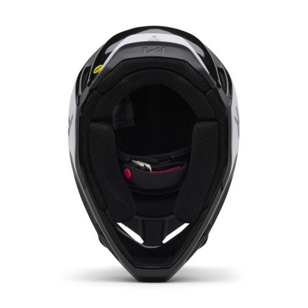 Kask FOX V1 LEAN BLACK - obrazek 2