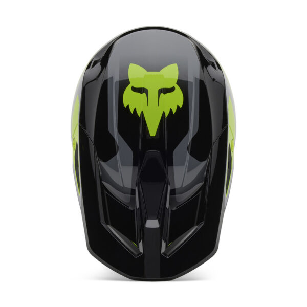 Kask FOX V1 LEAN GREY/YELLOW - obrazek 4