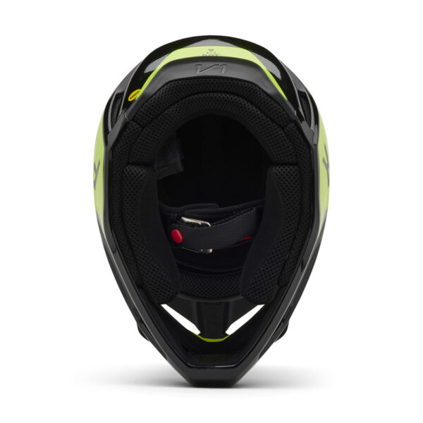 Kask FOX V1 LEAN GREY/YELLOW - obrazek 6