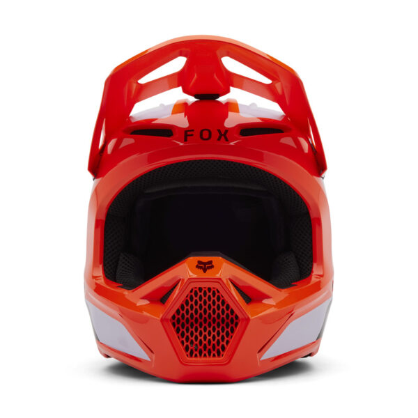 Kask FOX V1 LEAN FLUO ORANGE - obrazek 2