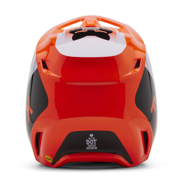 Kask FOX V1 LEAN FLUO ORANGE - obrazek 6