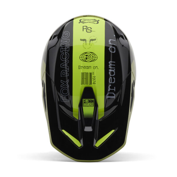 Kask FOX V1 RACE SPEC PALE GREEN - obrazek 4