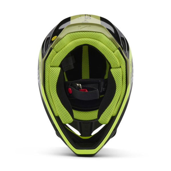Kask FOX V1 RACE SPEC PALE GREEN - obrazek 2