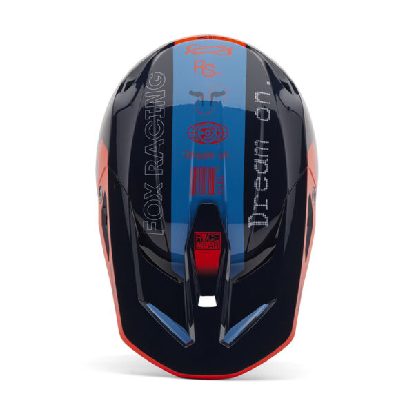 Kask FOX V1 RACE SPEC MIDNIGHT - obrazek 3