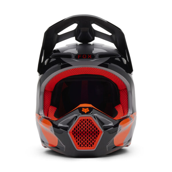 Kask FOX V1 EMOTION STEEL GREY - obrazek 3