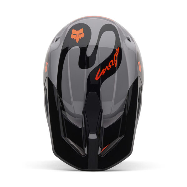 Kask FOX V1 EMOTION STEEL GREY - obrazek 4