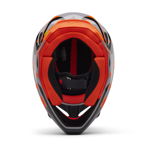 Kask FOX V1 EMOTION STEEL GREY - obrazek 6