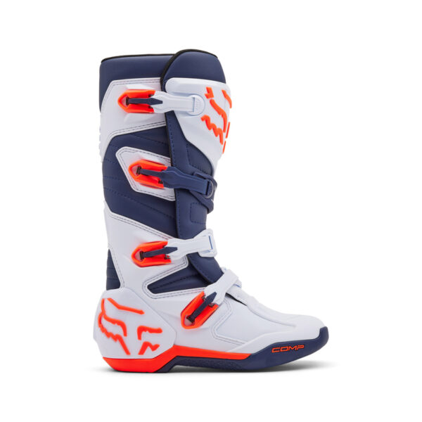 Buty FOX COMP WHITE/NAVY 12 (WKŁADKA 286MM) - obrazek 3