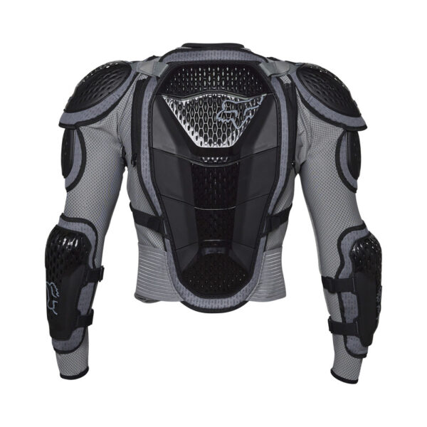 Koszulka z ochraniaczami FOX TITAN SPORT CLOUD GREY - obrazek 2