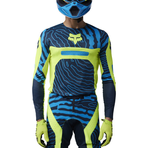Bluza FOX FLEXAIR IMPRESSION FLUO YELLOW - obrazek 3