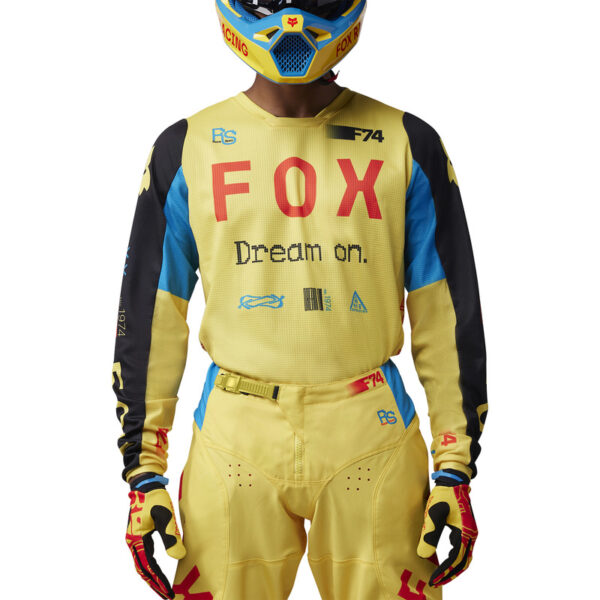 Bluza FOX 180 RACE SPEC PALE YELLOW - obrazek 3
