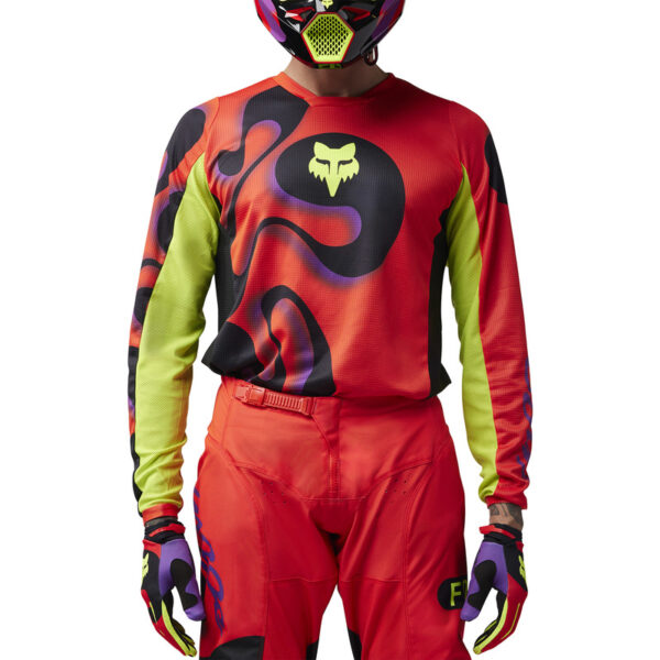 Bluza FOX 180 EMOTION FLUO RED - obrazek 2