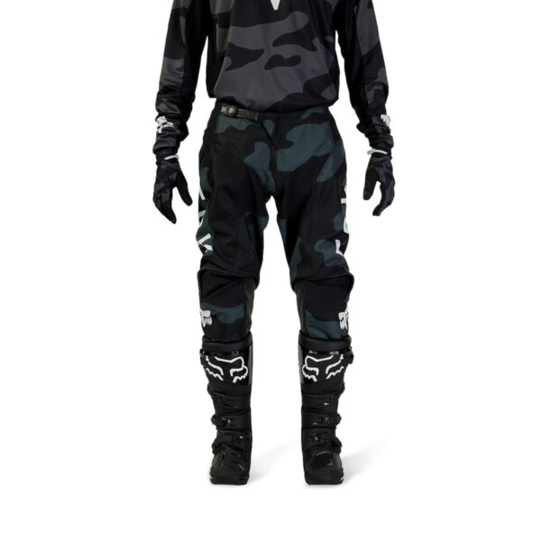 Spodnie FOX 180 BNKR BLACK CAMO - obrazek 3