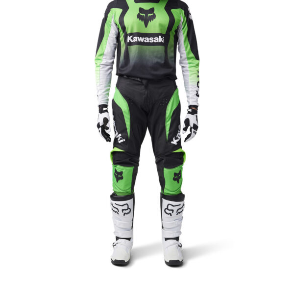 Spodnie FOX 180 KAWASAKI FLUO GREEN - obrazek 3