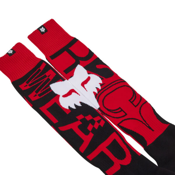 Skarpety FOX 180 RACE SPEC FLUO RED - obrazek 2