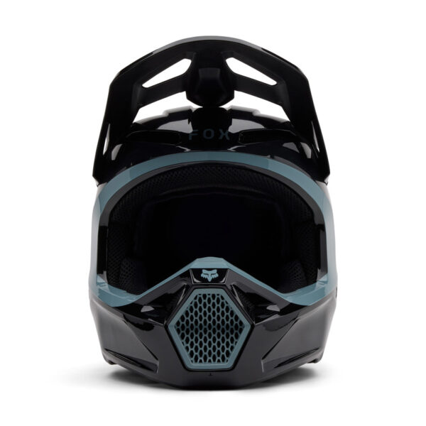 Kask FOX JUNIOR V1 TAUNT BLACK - obrazek 3