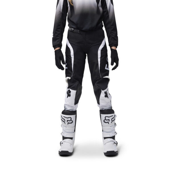 Spodnie FOX JUNIOR 180 LEAN BLACK/WHITE - obrazek 3