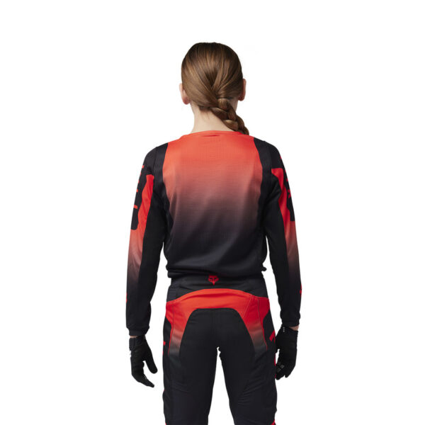 Bluza FOX JUNIOR 180 LEAN FLUO RED - obrazek 4