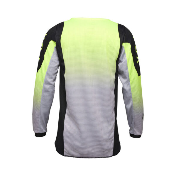 Bluza FOX JUNIOR 180 LEAN FLUO YELLOW - obrazek 2