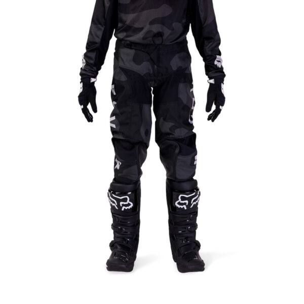 Spodnie FOX JUNIOR 180 BNKR BLACK CAMO - obrazek 2